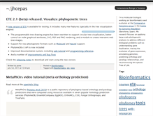 Tablet Screenshot of jhcepas.cgenomics.org